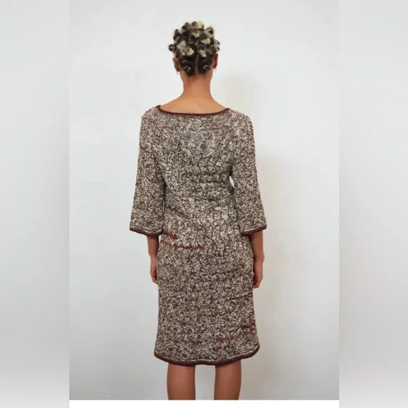CHANEL vintage, crocheted shift dress